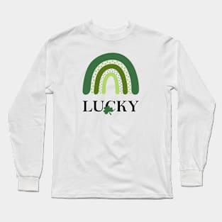 Lucky Rainbow St. Patrick's day Long Sleeve T-Shirt